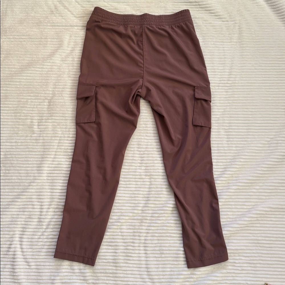 90 Degree By Reflex Women's Purple Pink Mauve Cargo Pants Lightweight Medium - Picture 10 of 12